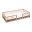 Cama sofá para perros grandes WonderWoof, elevada hecha de madera de haya - Nature, , large indicador imagen numero 3
