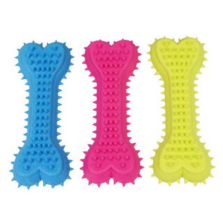 Ibañez Juguete Hueso de goma con pinchitos para perros