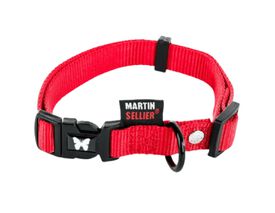 Martin Sellier Collar Rojo para Perros