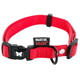 Martin Sellier Collar Rojo para Perros