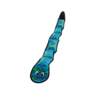 Serpiente de juguete para perros color Verde