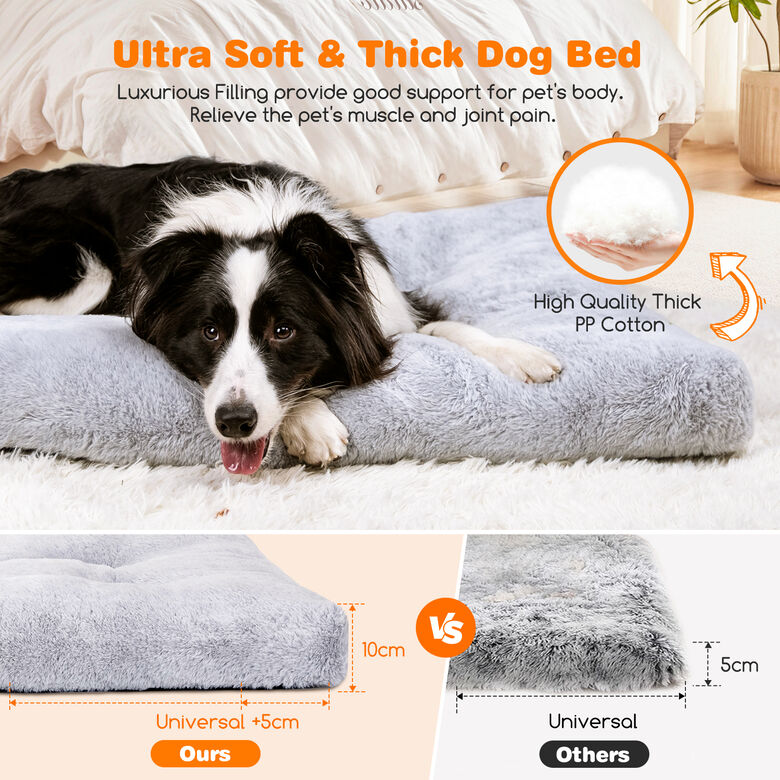 Nobleza Cama Colchón Lavable Gris para perros thumbnail