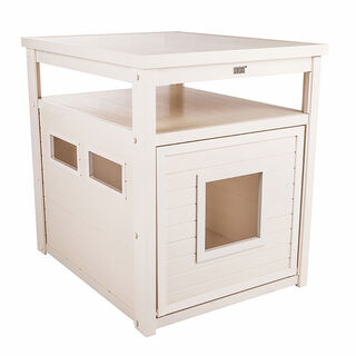 FINCA CASAREJO mueble Arenero YAKARTA Blanco para Gatos