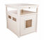 Arenero para Gatos YAKARTA - Estético y Decorativo - 4 Colores Disponibles - Fabricado en ECOTEX (Blanco), , large indicador imagen numero 1
