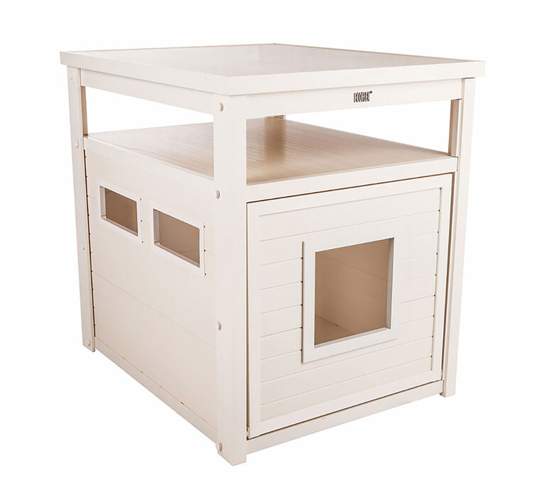 FINCA CASAREJO mueble Arenero YAKARTA Blanco para Gatos thumbnail