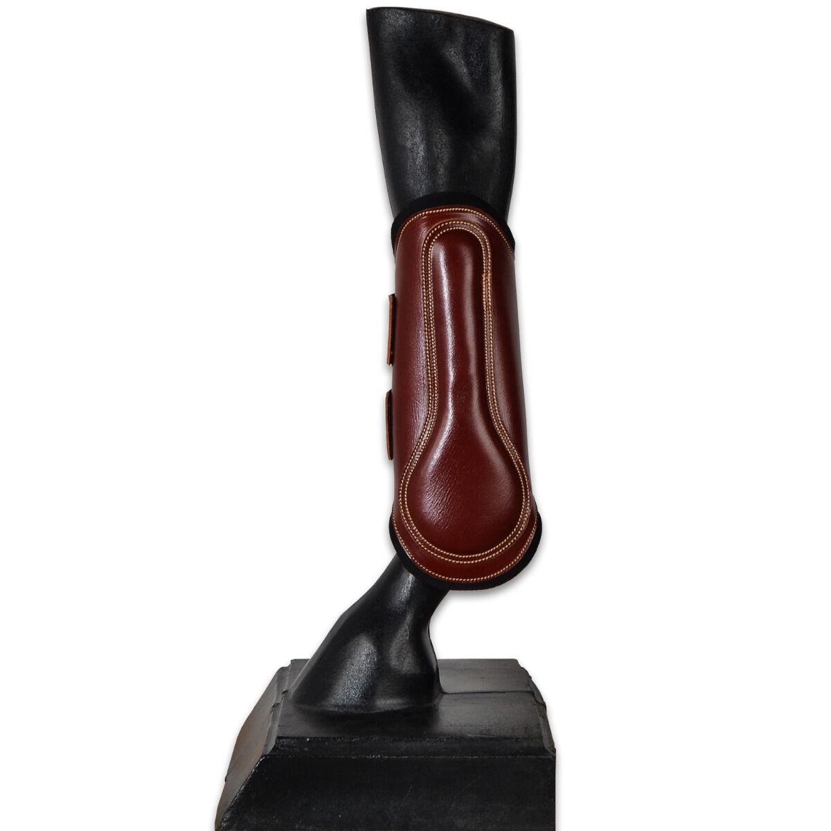 Guarnicioneria Los Nietos Protector Cuero Y Neopreno Color Cereza Equipamiento Para El Caballo