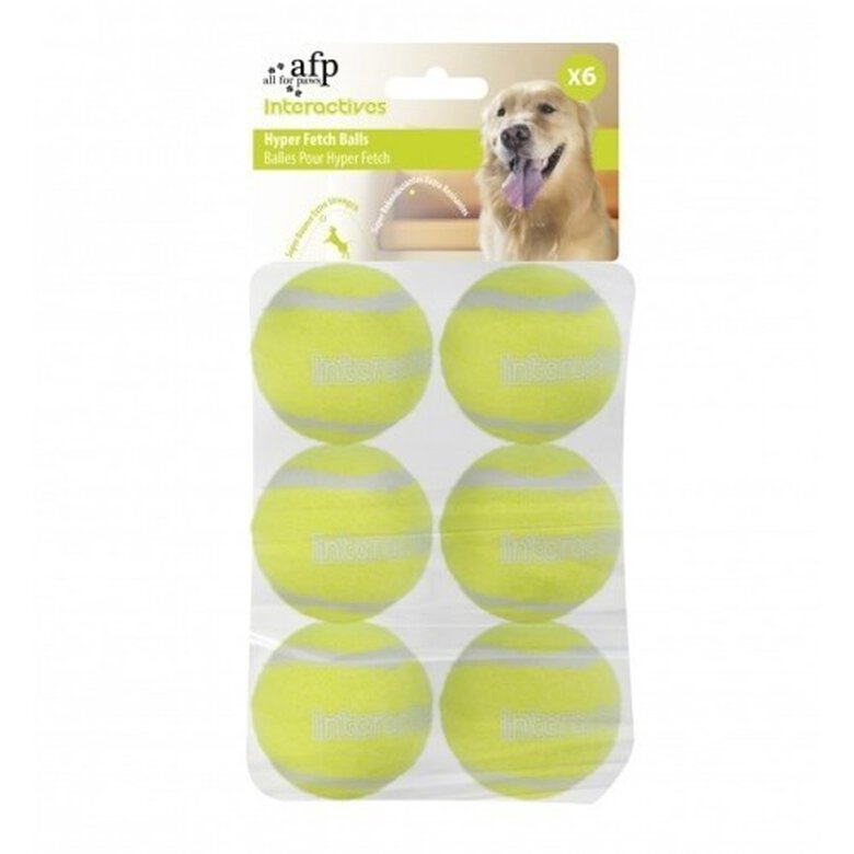 Pelotas de juguete interactivas para perros color Amarillo, , large image number null