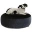 Cama de estilo puf para perros color Negro y Azul, , large indicador imagen numero 4