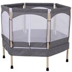 Trampolín infantil Homcom para mascotas y niños color Gris, , large image number null