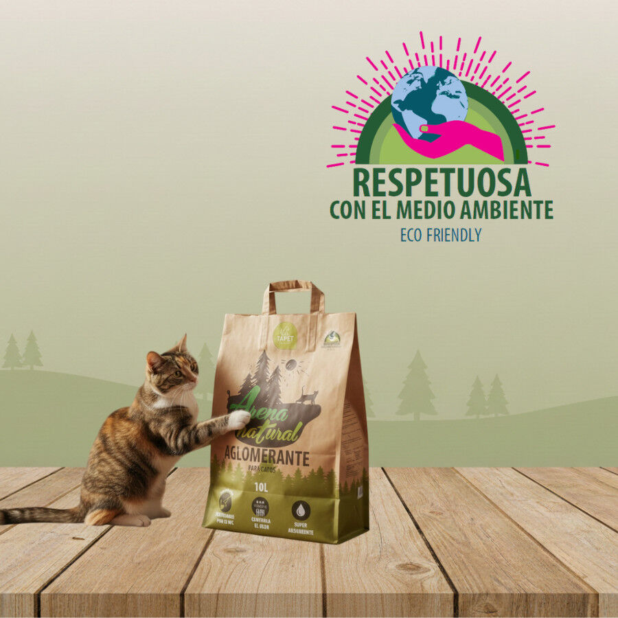 10 L TK-Pet arena natural aglomerante para gatos, , large Imagen numero 5