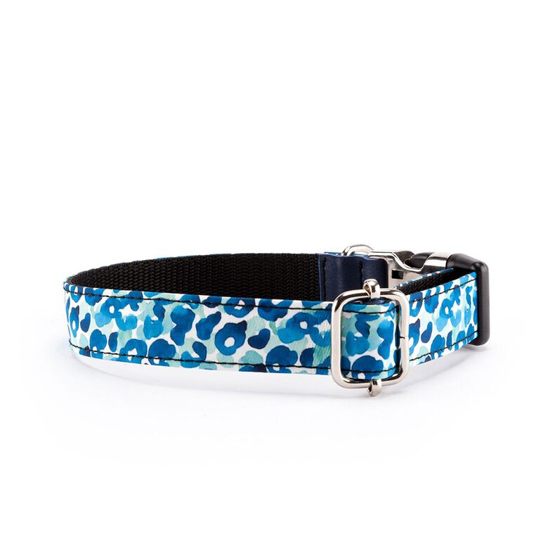 Pamppy funny collar leopardo azul para perros, , large image number null