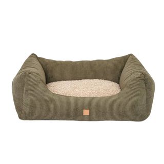 Pet and Co Cama Kingston Cord Doble Cara Caqui Perros