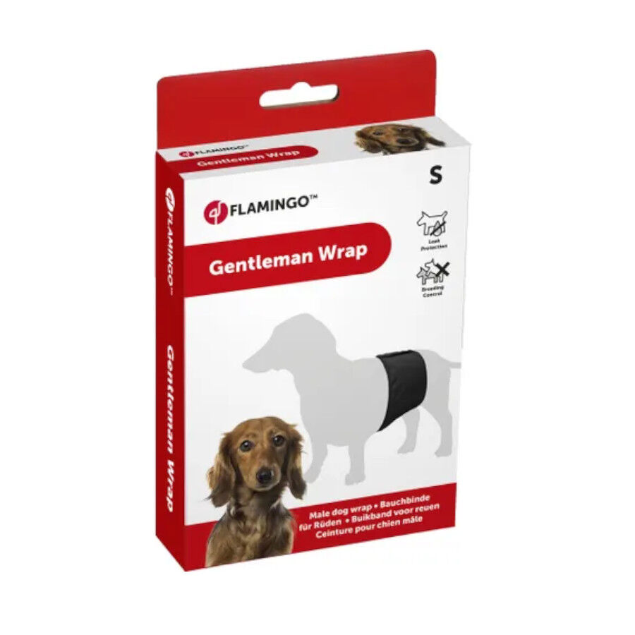 Flamingo Pañal Lavable para perros machos thumbnail