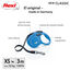 Flexi New Classic Correa Extensible Azul para perros, , large indicador imagen numero 2