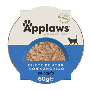 Applaws Atún y Cangrejo tarrina para gatos