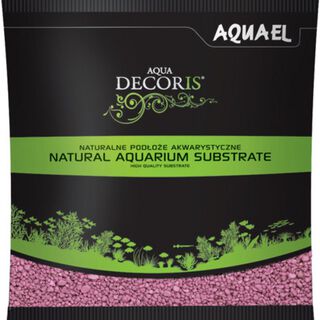 Aquael Aqua Decoris Sustrato Natural Cuarzo rosa para acuarios