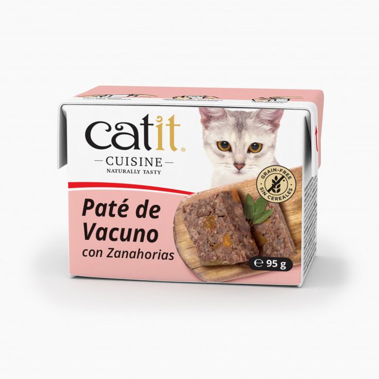 Catit Cuisine Paté Vacuno con Zanahoria para gatos thumbnail