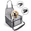 Asiento de seguridad (Gris) para coches negro para viajar con perros, , large indicador imagen numero 1
