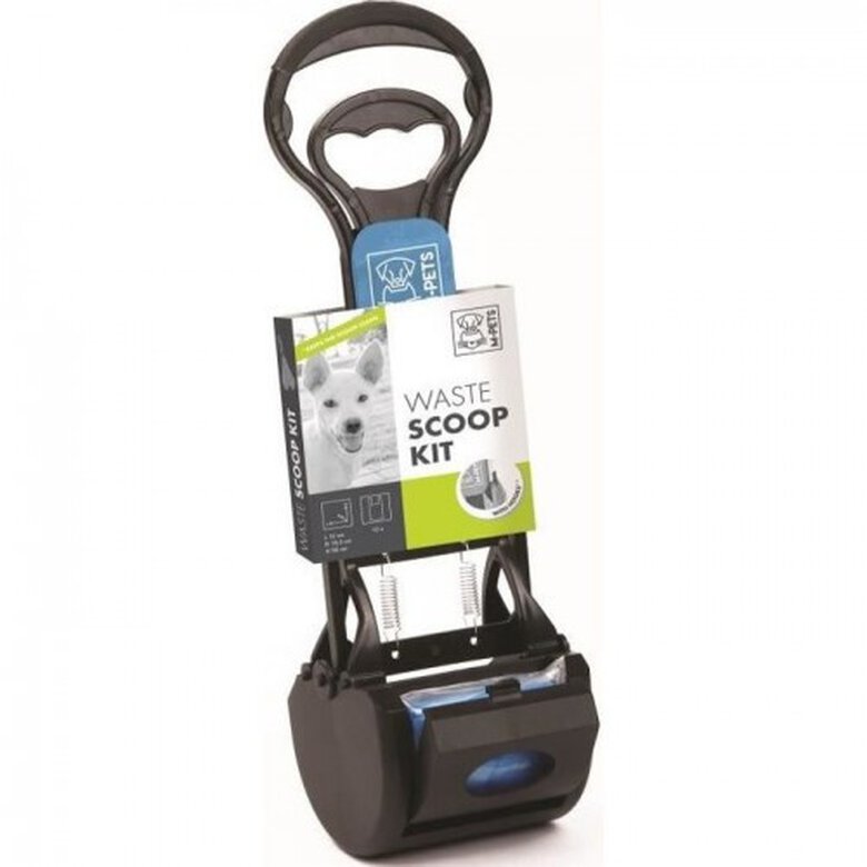 MPets pala waste scoop kit negro y azul para perros, , large image number null