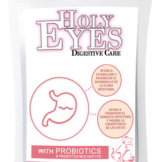 Holy Eyes Digestive Care Prebiótico y Probiótico Snack para perros y gatos