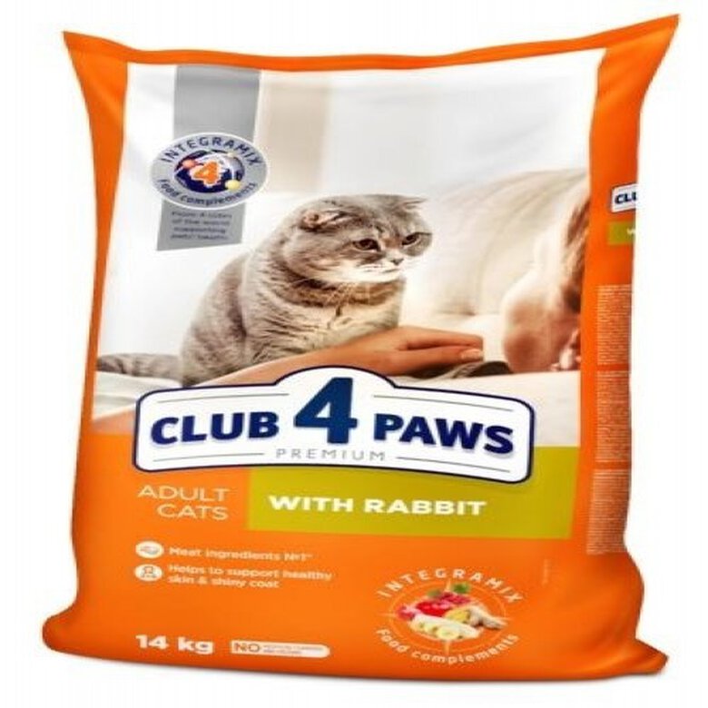 Club 4 Paws Pienso seco para gatos Conejo, , large image number null