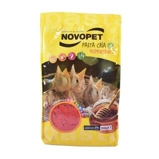 Novopet Pasta de Cría Pigmentante para canarios y periquitos