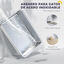 PawHut Arenero para Gatos de Acero Inoxidable XXL Caja de Arena para Gatos Arenero con Borde Alto Pala Fácil de Limpiar Prueba de Fugas 70x50x30 cm Gris, , large indicador imagen numero 4