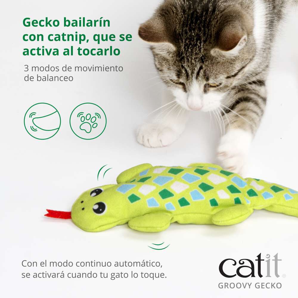 Catit Groovy Gecko, Verde, , large Imagen numero 2
