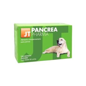 Pancrea Pharma 60 comprimidos suplemento que apoya la digesti&oacute;n y funci&oacute;n pancre&aacute;tica de los perros