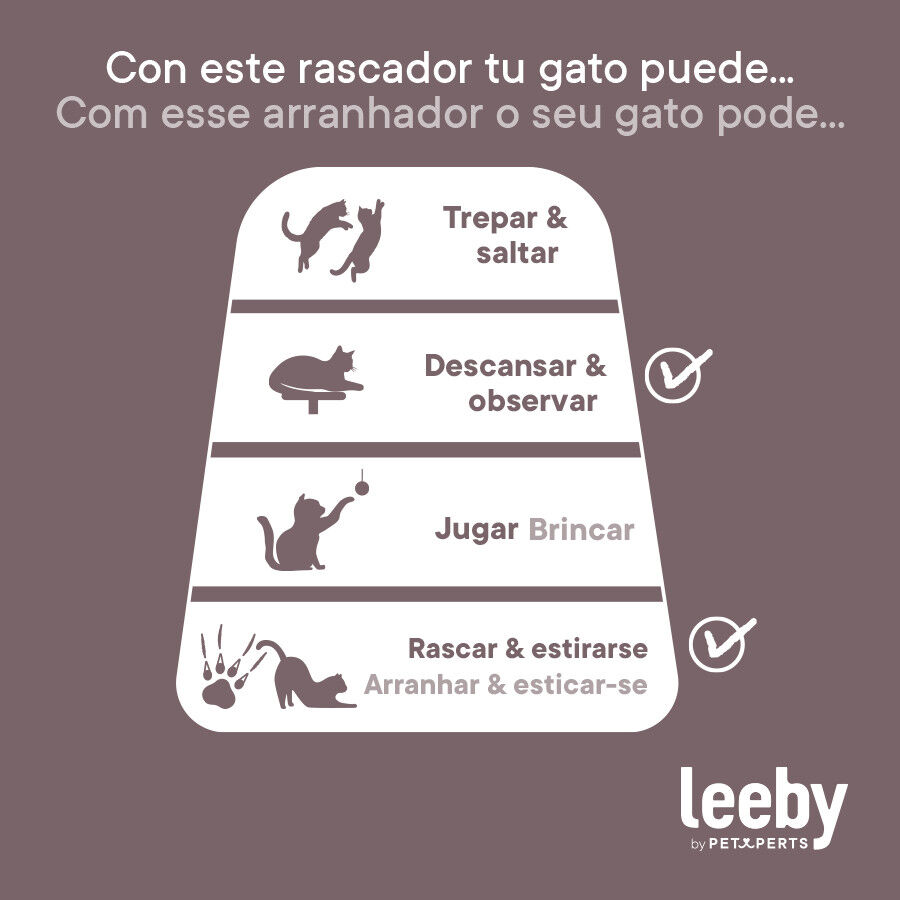 Leeby Jolly rascador de yute para gatos, , large Imagen numero 8