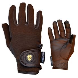 Guarnicioneria Los Nietos Guantes De Equitación Confort Color Marrón Equipamiento Para El Caballo 