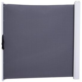 Barrera de seguridad PawHut para mascotas color Gris