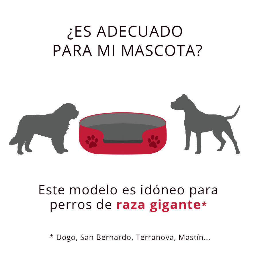 Ombala Woof cama viscoel&aacute;stica negra para mascotas, , large Imagen numero 2