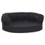 Vidaxl sofá acolchado de lino negro para perros, , large indicador imagen numero 4