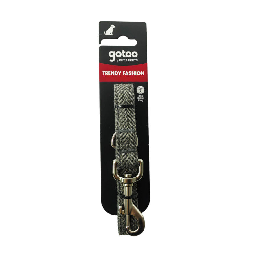 Gotoo Correa espiga gris para perros, , large Imagen numero 5