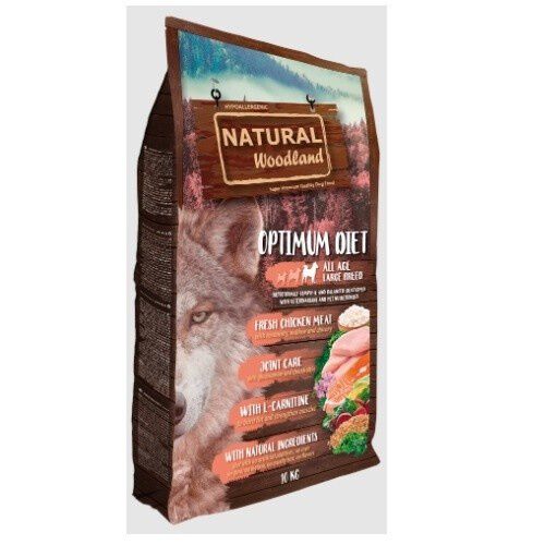 Natural woodland receta optimum large breed pienso pollo y pavo para perros de raza grande, , large Imagen numero 2