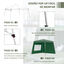 Outsunny Carpa Plegable con 2 Paredes Laterales, , large indicador imagen numero 5