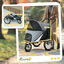 PawHut Carrito para Perro Gris, , large indicador imagen numero 3