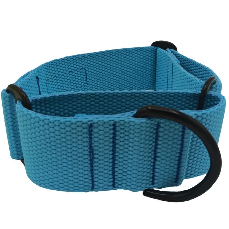 EGV - Collar Martingale. Collar galgo hecho a mano en Espa&ntilde;a (Azul), , large Imagen numero 1