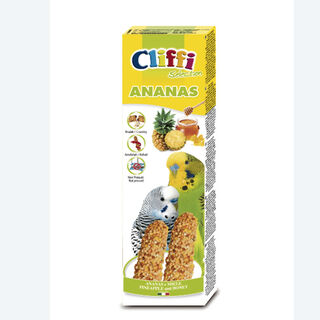 Cliffi Ananas Barritas para pericos y aves exóticas