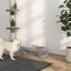PawHut Comedero para Perros Gris, , large indicador imagen numero 2