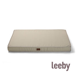 Leeby colchón viscoelástico gris para perros
