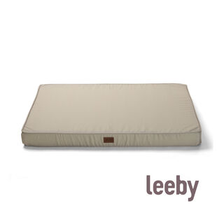 Leeby colchón viscoelástico gris para perros