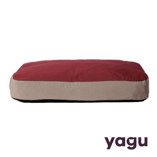 Colch&oacute;n Happy para perros color Granate y Beige, , large Imagen numero 1