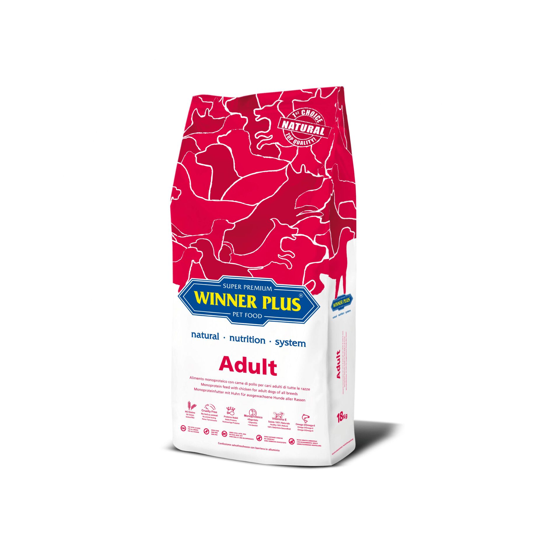 Winner Plus Pienso Monoproteico Pollo Para Perros Adultos, , large Imagen numero 1