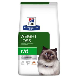Hill's Prescription Diet Weight Loss Pollo pienso r/d para gatos