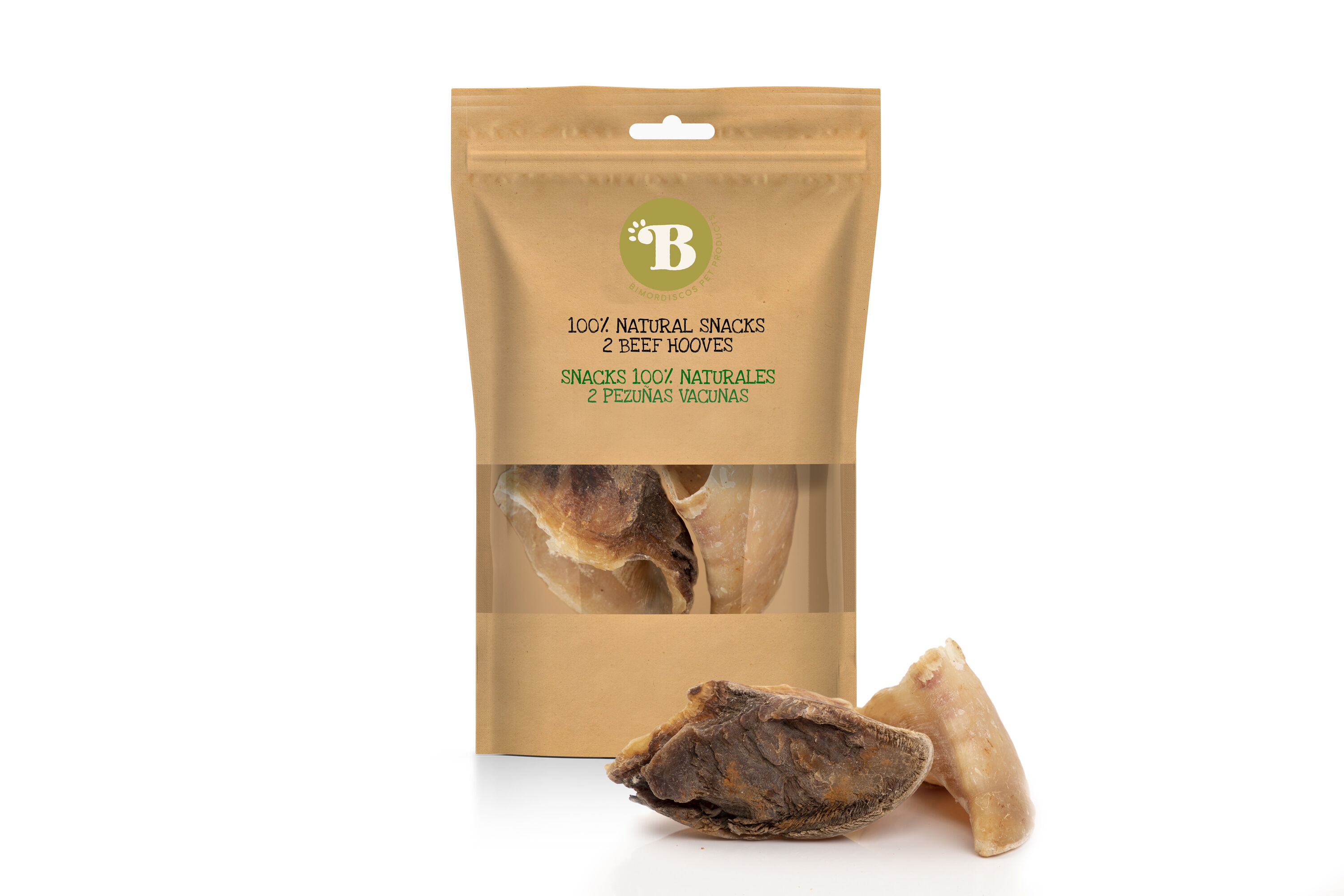 BIMORDISCOS Pezu&ntilde;as de vaca para perros, , large Imagen numero 1