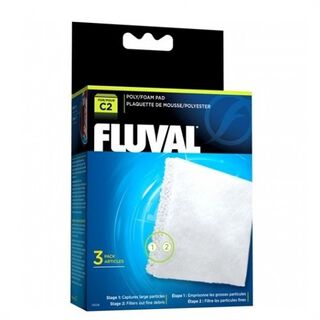 Fluval C foamex/poliéster esponja limpiadora