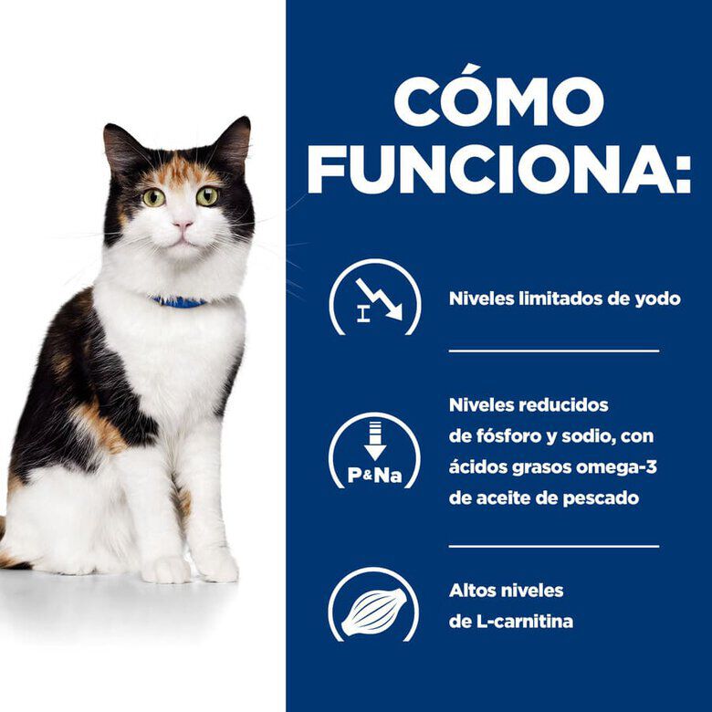 Hill&#039;s Prescription Diet Thyroid Care y/d pienso para gatos thumbnail