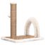 VidaXL Rascador con arco de cepillo para gatos color Marrón, , large indicador imagen numero 5
